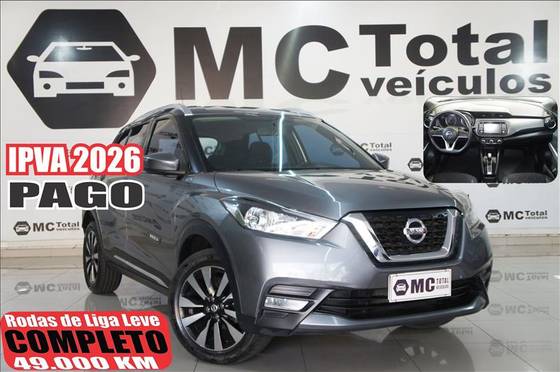 NISSAN KICKS 1.6 16V FLEXSTART SV 4P XTRONIC NISSAN KICKS 1.6 16V FLEXSTART SV 4P XTRONIC